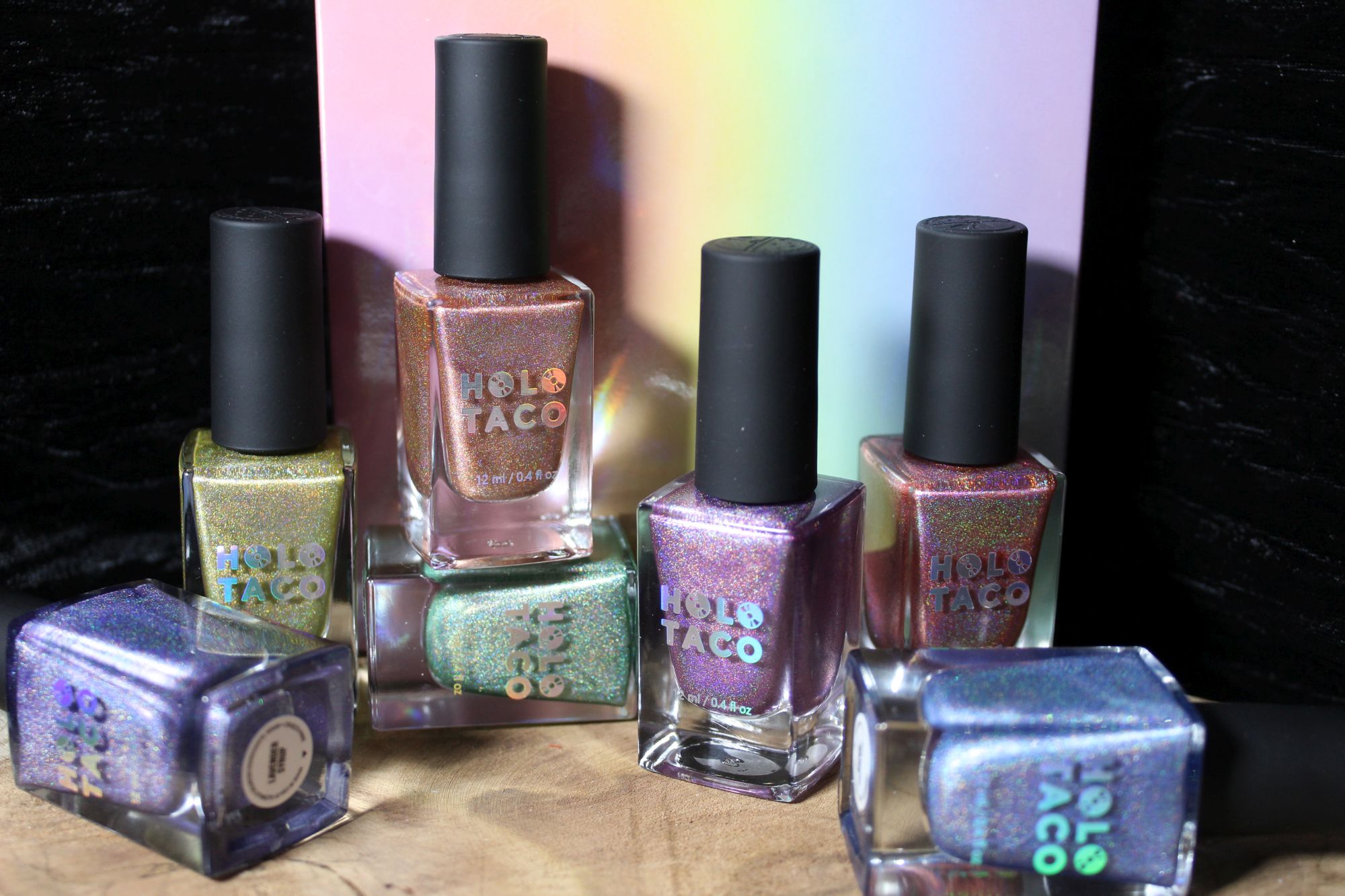 Holo Taco - Pastel Rainbow - Bottles